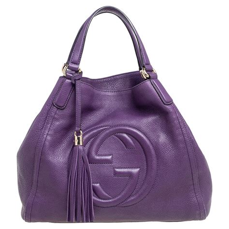 purple gucci purse|gucci handbag purple.